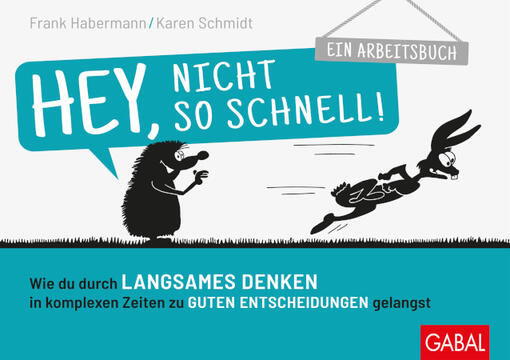 Buch: Hey, nicht so schnell!