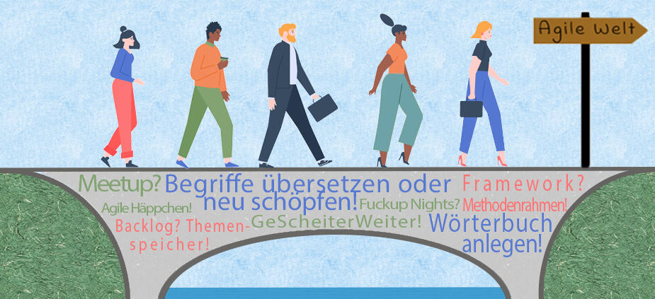 Agile Transformation und Sprache