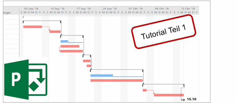 Tutorial für den Einstieg in Microsoft Project Tutorial für den Einstieg in Microsoft Project