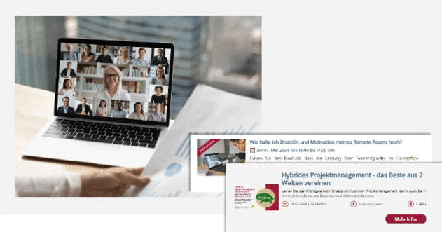 Seminare und Websessions im projektmagazin