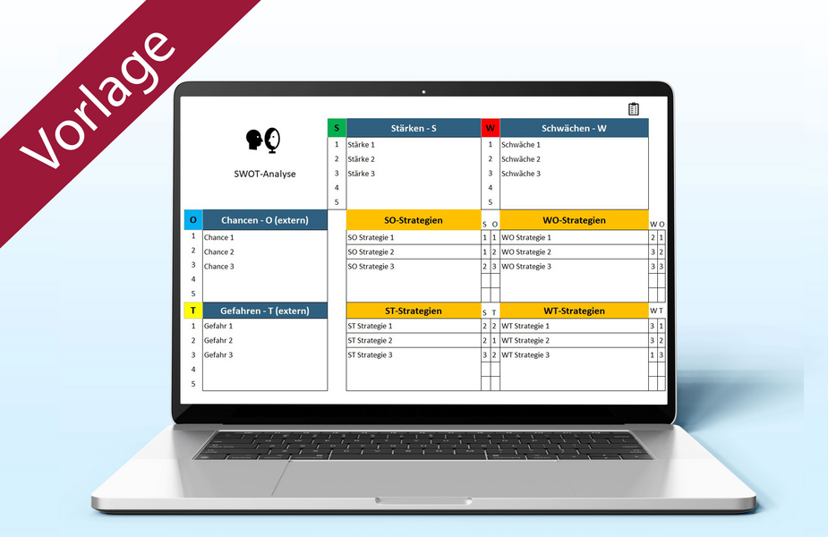 SWOT-Analyse Vorlage Excel SWOT-Analyse Vorlage Excel