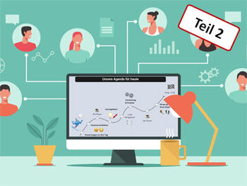 Online-Workshops und Meetings auflockernd und effektiv gestalten Online-Workshops und Meetings auflockernd und effektiv gestalten