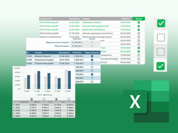 Die neuen Kontrollkästchen in Excel 365 clever nutzen